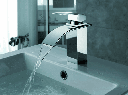 Wasserfallauslauf
