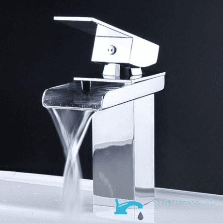 Waschtischarmatur EYN206 mit Wasserfallauslauf in mehreren Farbausführungen