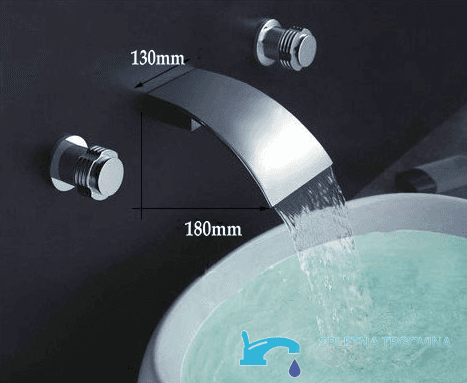 Wasserfallauslauf