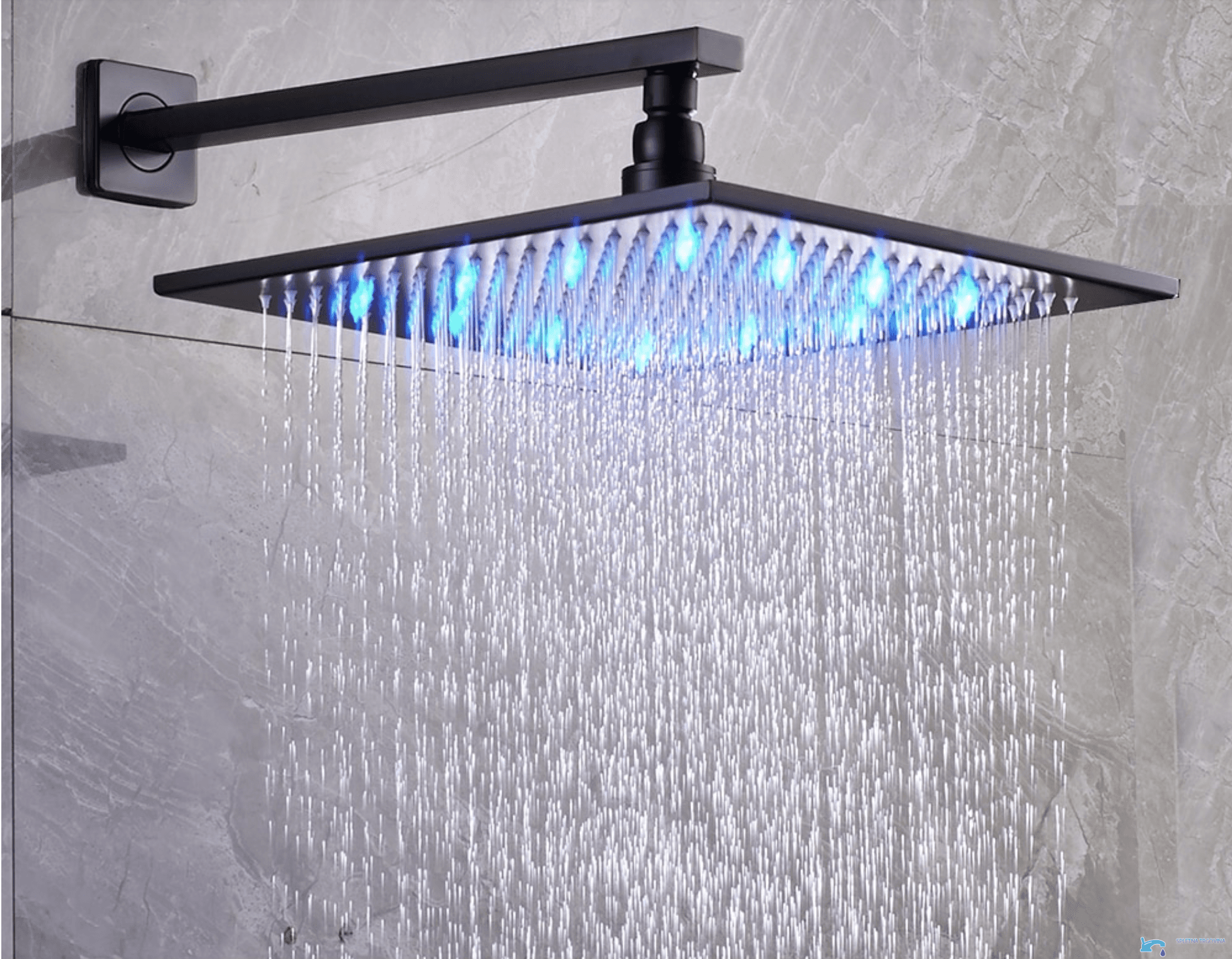 LED-Regendusche