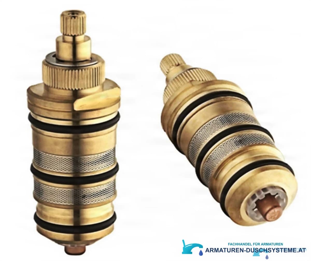 Thermostatventil für EYN-Duschpaneel NT8951vt in Messingoptik