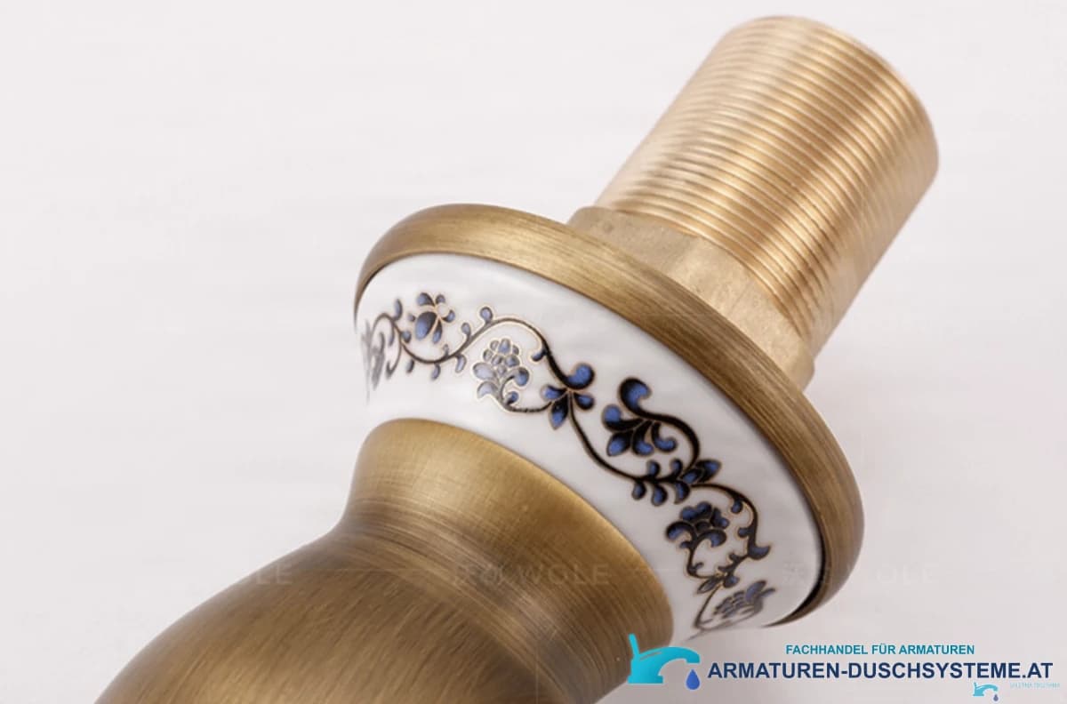 Detail des Keramikrings und Außengewindes der Standarmatur AQ1129