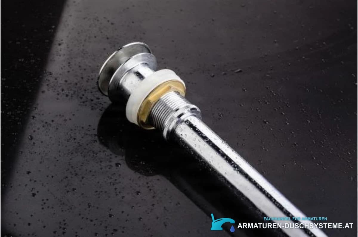 Pop-up-Siphon für Waschbecken woo-1491 in Chrom