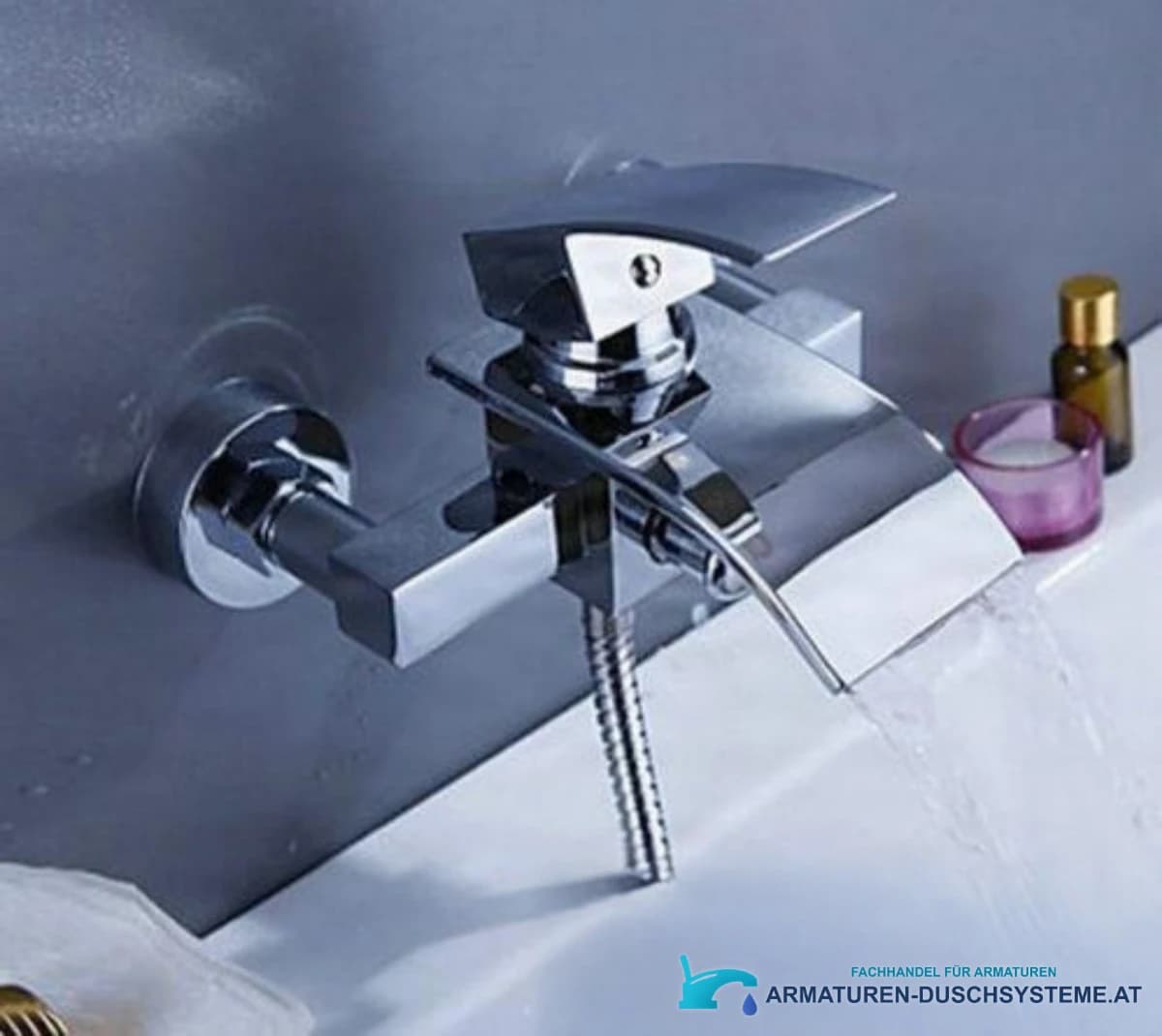 Wandarmatur für die Badewanne EYN3535 in glänzendem Chrom