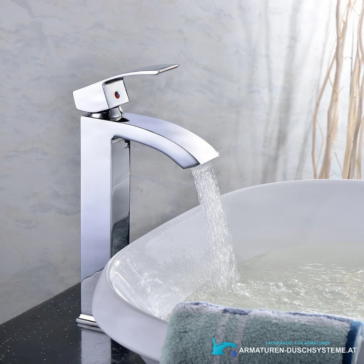 Wasserfallauslauf