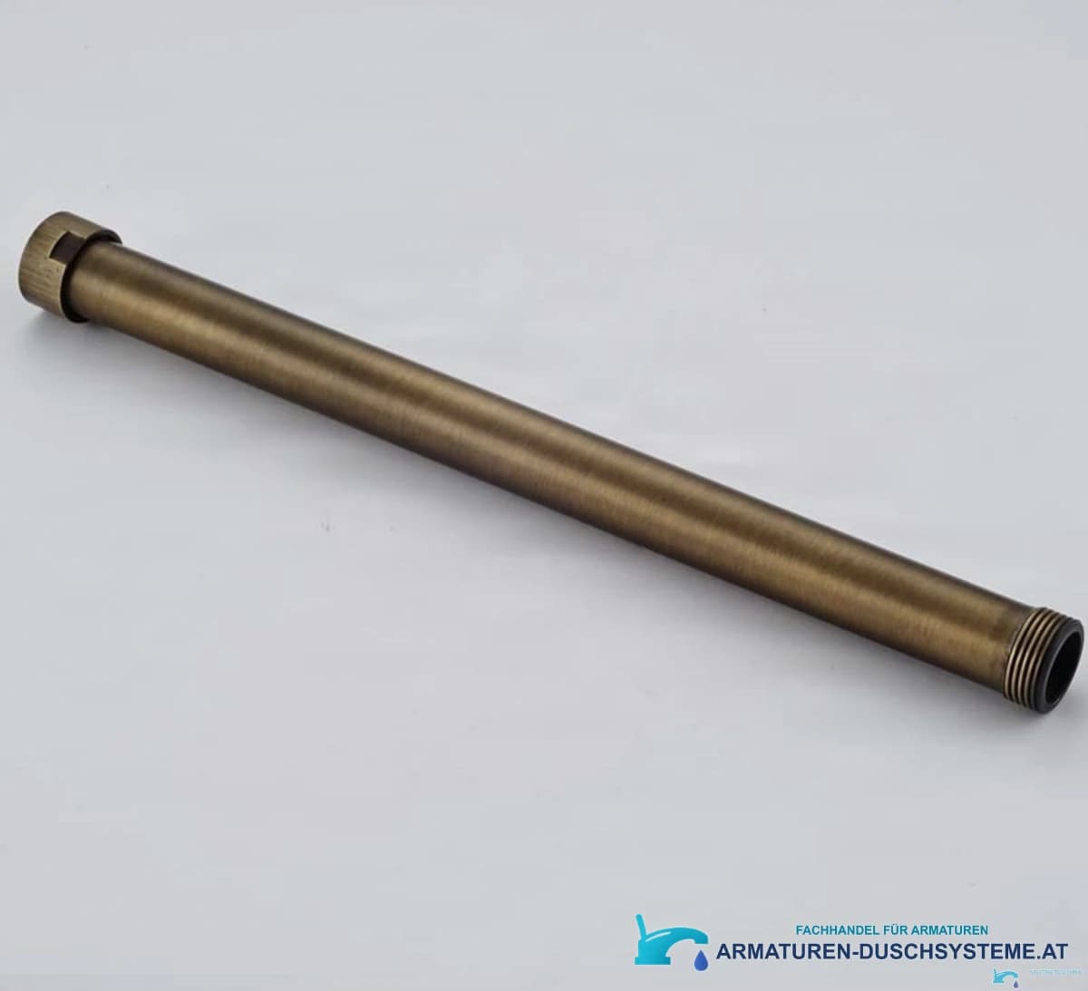 Verlängerungsrohr für Aufputzdusche DEL1111 in gebürsteter Antikbronze